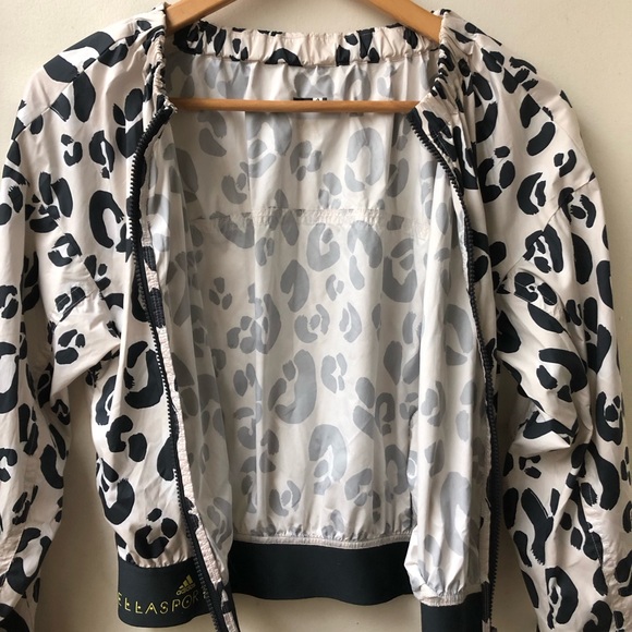 Adidas x Stella McCartney Stellasport Leopard Windbreaker XS - Picture 12 of 12